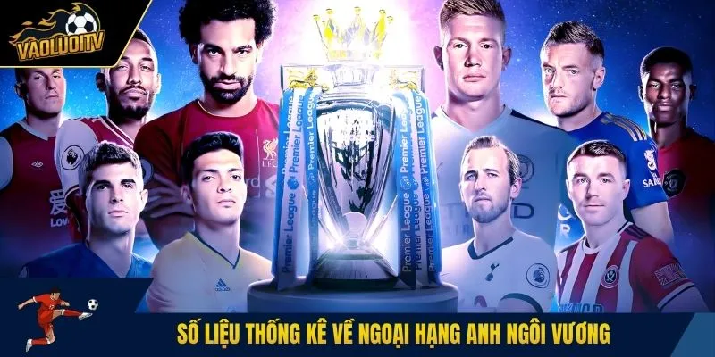 Số liệu thống kê về Ngoại Hạng Anh vị trí quán quân